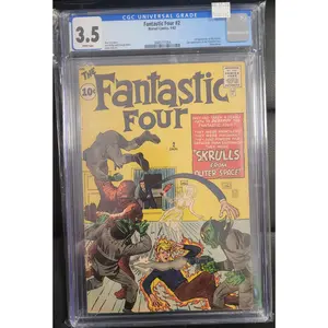 Marvel Fantastic Four #2 CGC 3.5 WP