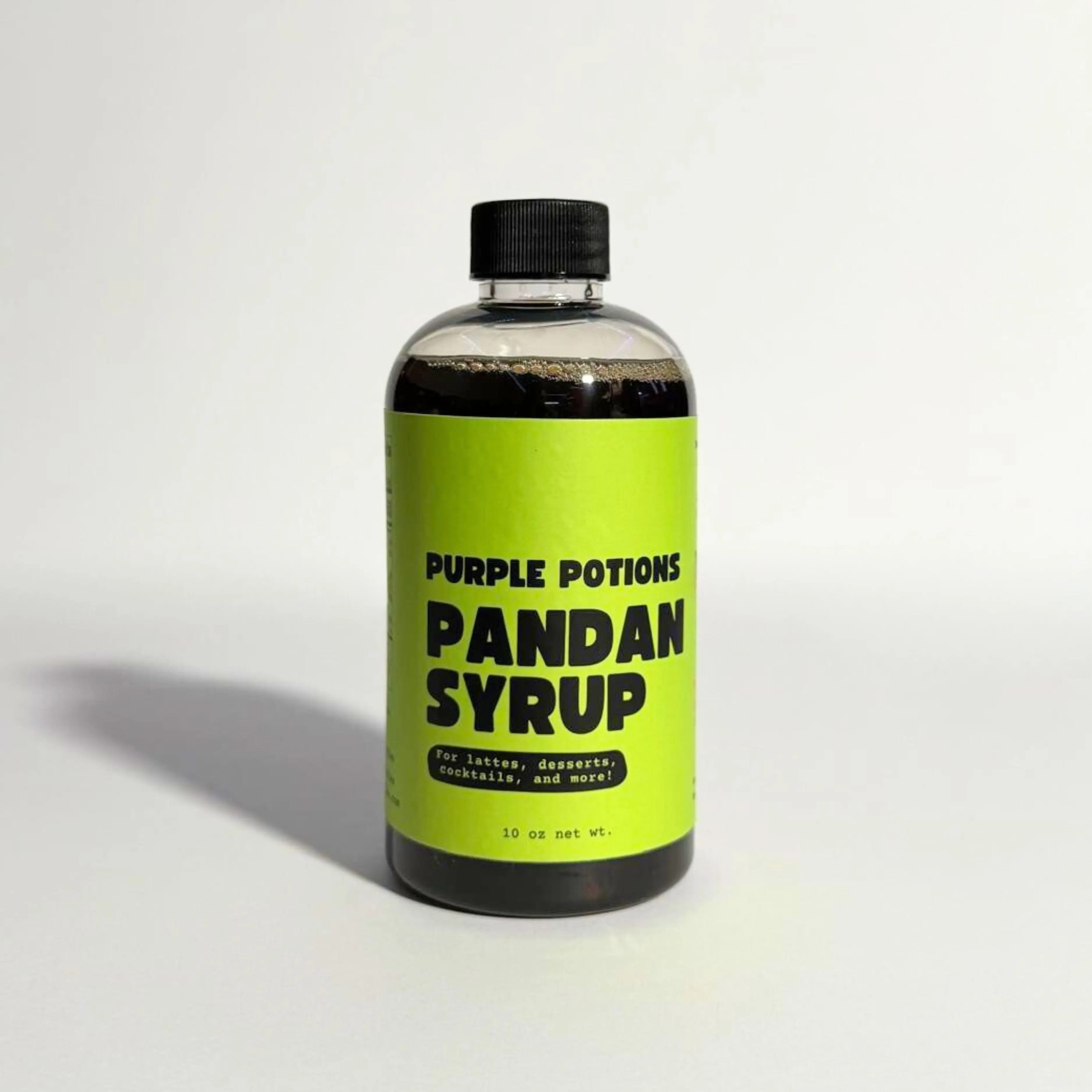 Pandan Syrup for Making Pandan Lattes  - Original Pandan Flavor Beverage Add to Milk, Matcha, Coffee Natural Sweet coffee syrup matcha syrup
