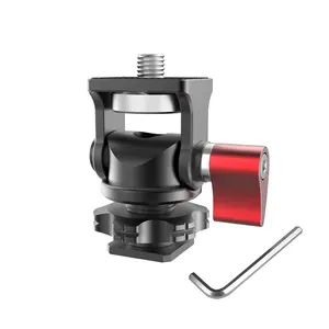 Universal Snail Ball Head Tripod Mount Adapter Sports Camera Accessories Compatible with DJI Osmo Action & Insta360 Series Cameras