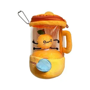 Internet-famous Tanaka fruit juicer toy, fun pull-string rotating plush toy, creative gift