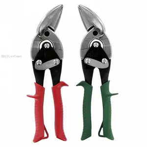 Angled Tin Cutting Snips Set with Forged Blade and Comfort GripsDD17CoreComet