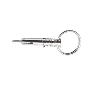 MARINE CITY 316 Stainless Steel Quick Release Pin with Drop Cam and Spring 1/4 x 1 Inch for Bimini Top Boats Marines Yachts
