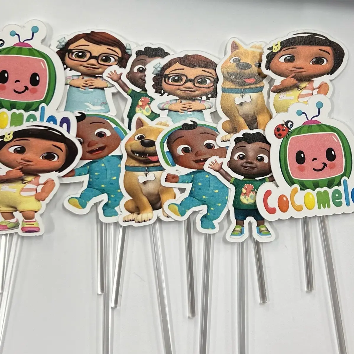 Cocomelon Cupcake Toppers - Perfect for Any Occasion