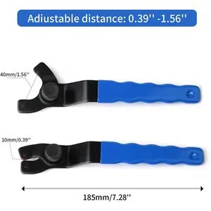Adjustable Pin Wrench for Angle Grinder Machine,Grinder Spanner ​Wrench