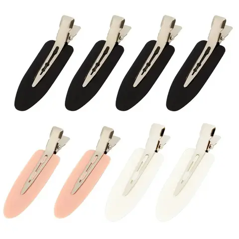Non-Crease Hair Clips, Seamless Wavy Bangs Hair Clips for Daily Makeup, 2026 Alloy Fashion Clip Design Hair Accessories for Women and Girls, Perfect for Casual Summer Outfits, Hair Clip In, Hair Clip Set