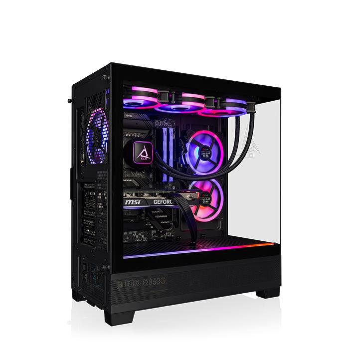 CLX SET RYZEN 7 9800X 3D Gaming Rig with NVIDIA GeForce RTX 5080, AMD Ryzen 7 4.70GHz, AMD X870 Motherboard, 32GB DDR5 RAM 5600MHz, Windows Compatible