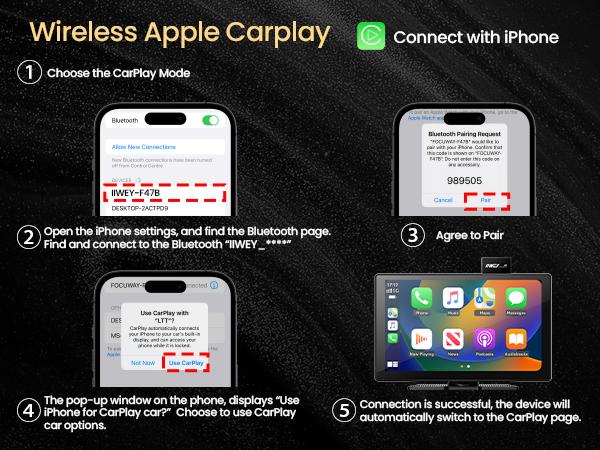 IK9 9" Wireless CarPlay & Android Auto Screen, Portable Car Stereo with 4K Dash Cam & 1080p Rear Camera, CarPlay with Backup Camera, Touch Screen GPS Display, Mirror Link, Apple Car Play Screen, Free 64GB IK9 9" Wireless CarPlay & Android Auto Screen, Portable Car Stereo with 4K Dash Cam & 1080p Rear Camera, CarPlay with Backup Camera, Touch Screen GPS Display, Mirror Link, Apple Car Play Screen, Free 64GB