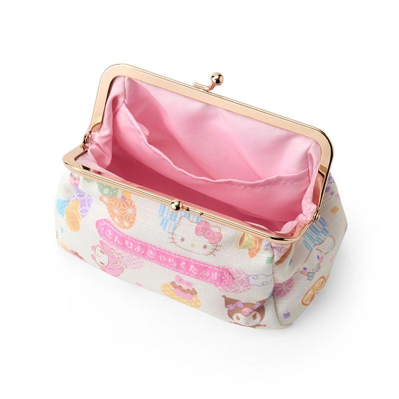 Sanrio Characters Kiss Lock Pouch (Retro Pastel Series)