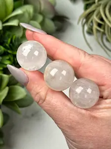 Clear Quartz Mini Spheres - Crown Chakra - No. 35