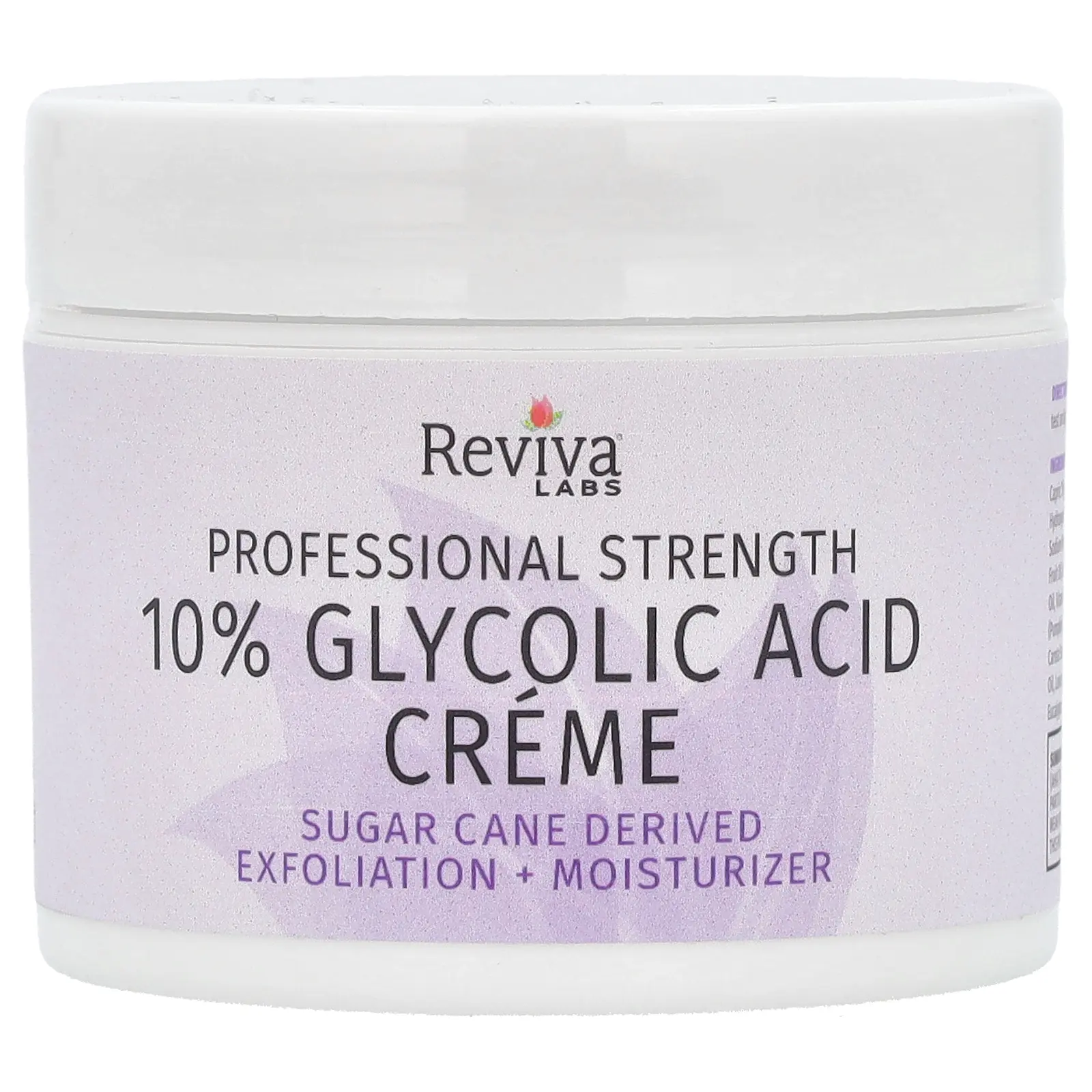 Reviva Labs 10% Glycolic Acid Cream, 2 oz (55 g)