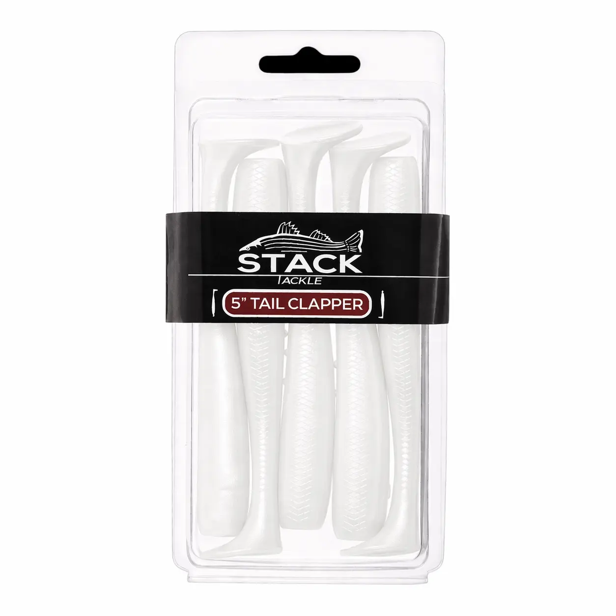 5" Tail Clapper Fishing Lure Swimbait 5 PACK, Outdoor Fishing Equipment, Fishing Tackle