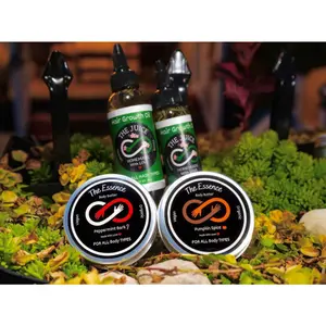 Seasonal Glow & Growth Bundle – Pumpkin Spice + Peppermint Bark + Hair Growth Oils