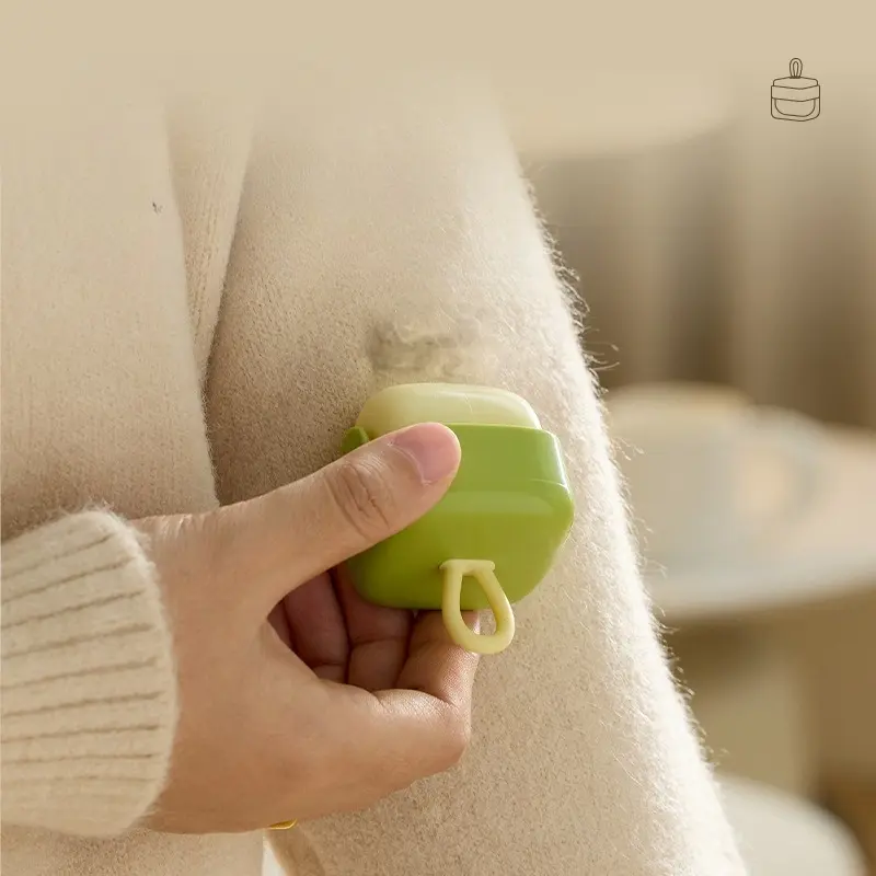 1PC Washable lint remover for clothes, powerful dust and hair removal, square portable lint remover