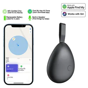 GPS tracker, suitable for vehicles, with a battery life of up to 12 months, waterproof, unlimited range, free subscription, multiple alerts, invisible tracker 1-Pack-Black gps tracker