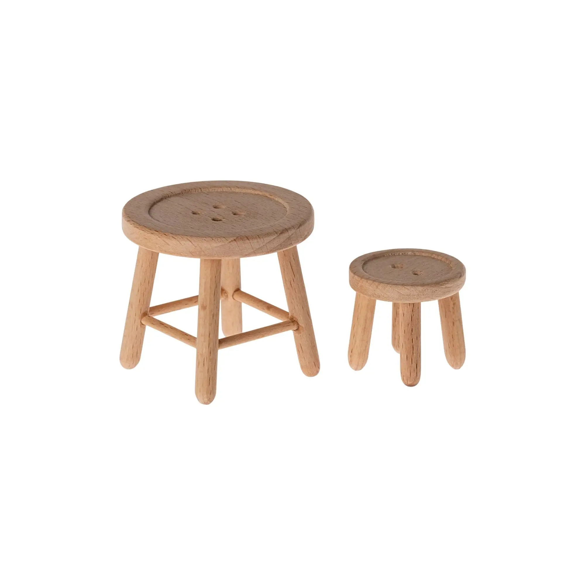 Maileg - Table and Stool Set, Mouse