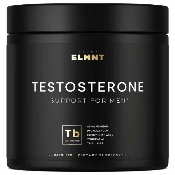 2,015mg Testosterone Booster for Men 8X Strength w. Ashwagandha, Tongkat Ali, Pycnogenol, Tribulus - Total T Testosterone Supplement for Men Male Enhancing Libido Test Booster + Muscle Builder Pills