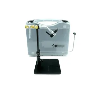 Kingfisher Fly Tying Bitterroot True Rotary Fly Tying Vise Kit with Tool