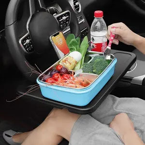 summervibes tray  for  Car Steering Wheel Table Tray Waterproof Wear Resistant Multi Functional with Cup Holder Anti Slip Feature for Easy Eating Writing and Other Activities Inside the Car