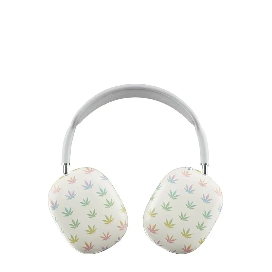 Wildflower Cases Miss Mary Jane Limited Edition Protective Over Ear Headphone Cover for AirPods Max - 3.5in x 4.25in, Multicolor Pastel, Cute, Trendy, Lightweight, Scratch Resistant, Shockproof Polyurethane Accessory with Peel-Off Plastic Covering, Trend