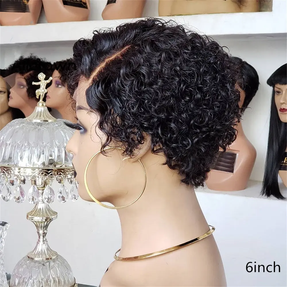 Wholesale European and American Small Curly Wigs