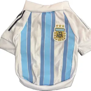 Argentina Dog Soccer Jersey for Pets jersey para perros
