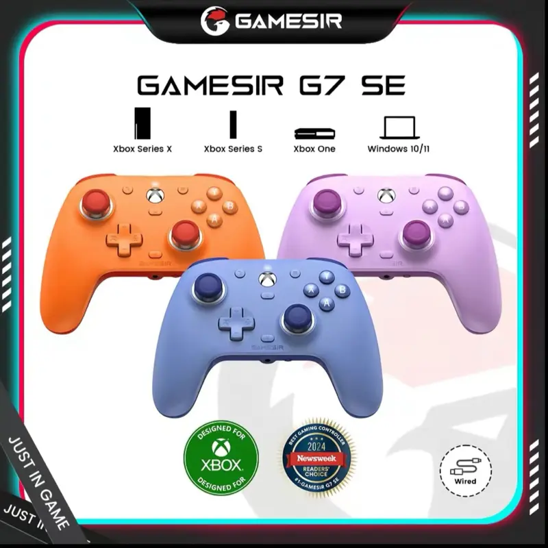 Gamesir G7 SE Wired Charging Edge Controller, Console Accessories for Gaming Consoles