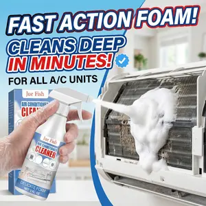 Home Air Conditioner Cleaner Foam No Disassembly Cleaning Deodorizing Scale Remover for Split AC Unit