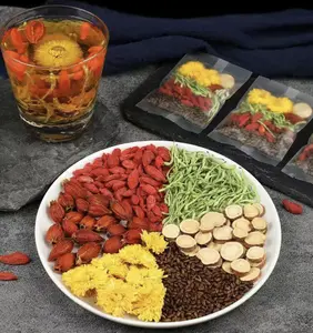 Liver Support, Constipation Relief: Cassia seed chrysanthemum and Gouji Berries tea, 40 bags