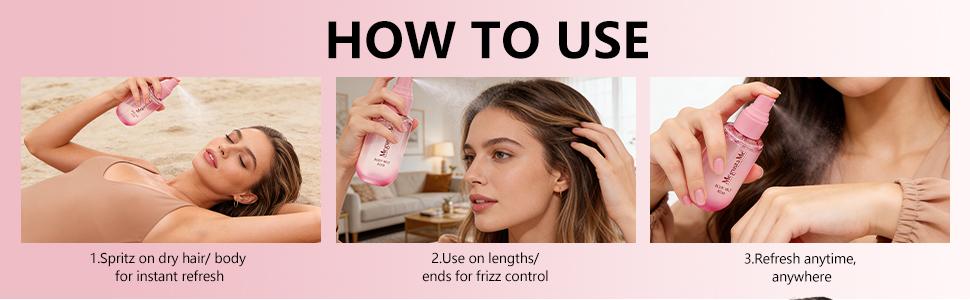 MegustaMe Rose Hair Perfume