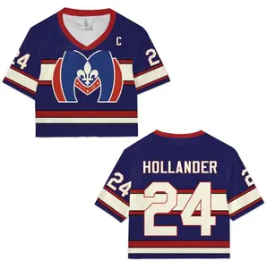 Heated Rivalry Crop Top Jersey, White ROZANOV & HOLLANDER Jersey, Connor Storrie Shirt, Ilya Rozanov Shane Hollander