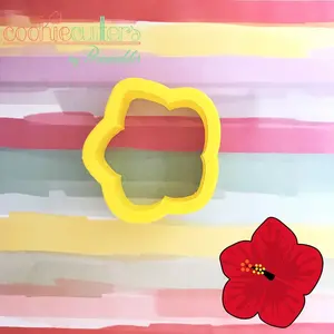 Hibiscus Flower Cookie Cutter