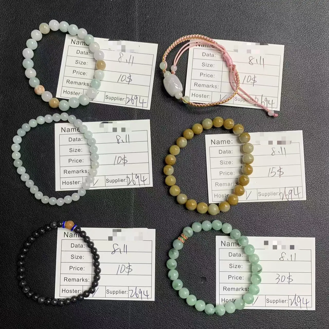 Fashion accessories, decorative bracelets.