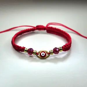 Handmade Bracelet with  Evil Eye for Protection, Style, and Spiritual Energy – A Perfect Accessory for Everyday Wear