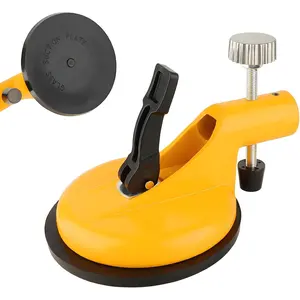 Adjustable Height  Alloy Floor Gap Fixer, Heavy Duty Suction Cup Tile Leveler Setter Tool for Granite Marble Quartz Slab Countertop Floor Installation