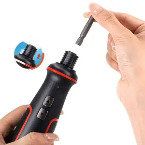 Cordless Electric Screwdriver Set Automatic Screw Driving Tool Rechargeable CompactDesign With LED For Home Projects