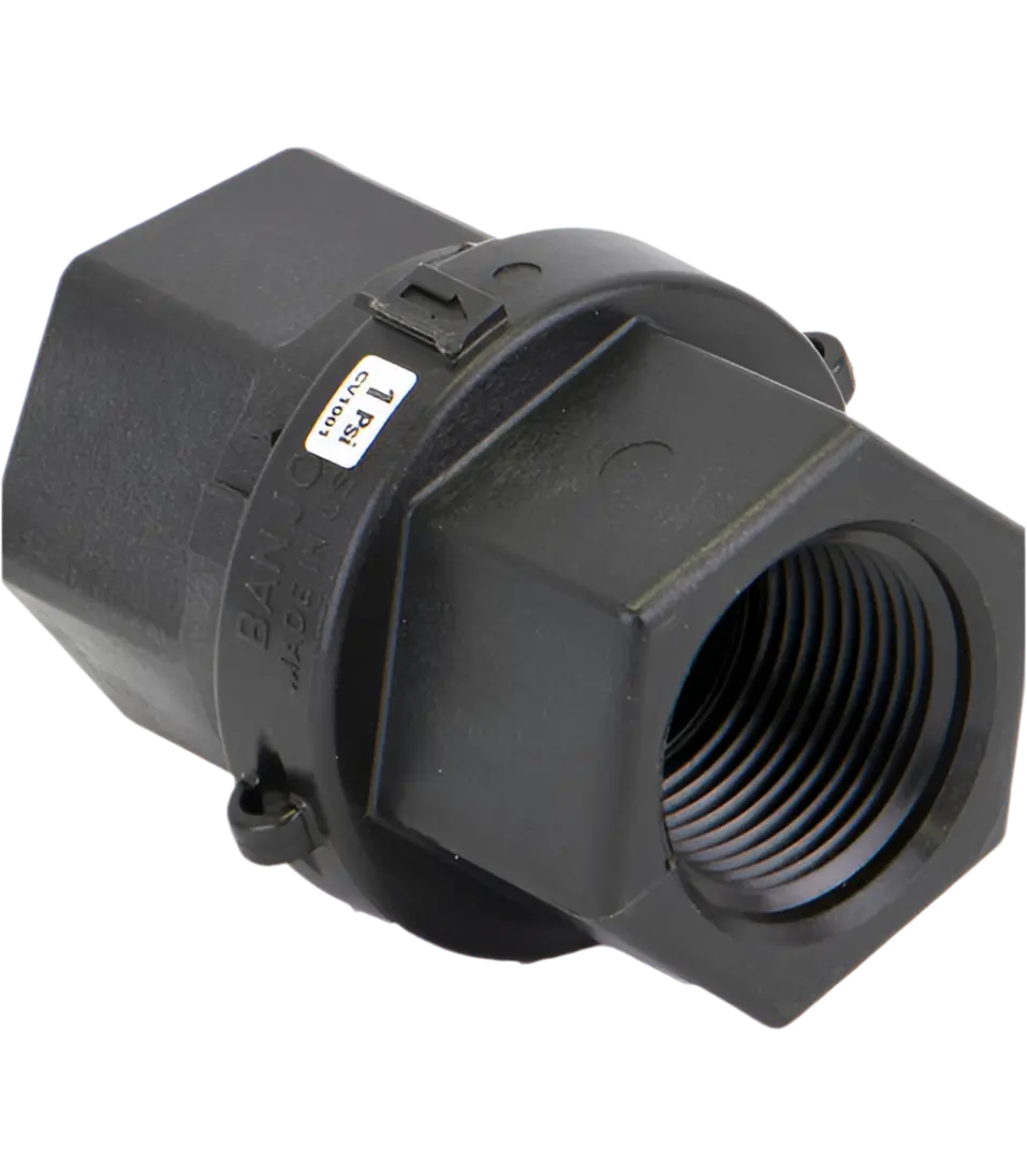 1" Poly Check Valve