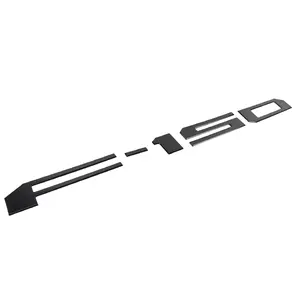 Replacement for F-150 Raised 3D Tailgate Letters Black Matte YEARS 2018 - 2020