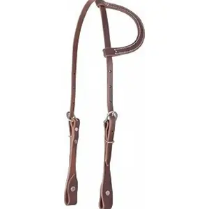Martin Saddlery Slip Ear Headstall — Stainless Steel Hardware