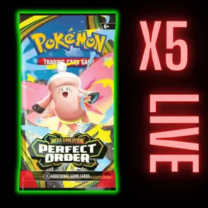 Perfect Order Booster Pack x 5 (LIVE)