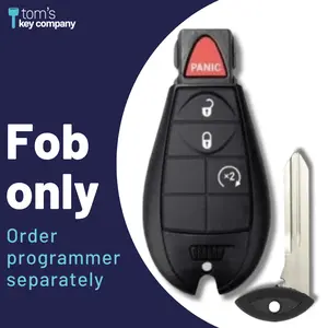 2013-2017 Dodge Ram 4-Button Remote Key Fob (GQ453T-4B-FOB)