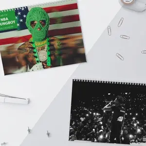 YoungBoy 2026 Calendar – Rap Artist Fan Edition, Hip Hop Icon Tribute, Monthly Planner, Christmas Gift and New Year Gift