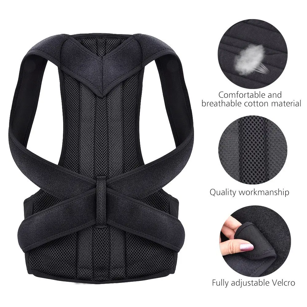 Adult hunchback posture correction belt Back fixation correction Invisible shoulder body sculpting posture correction belt