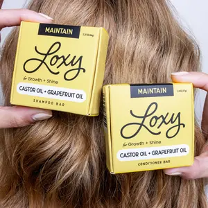 MAINTAIN: Shampoo Bar & Conditioner Bar for growth & shine