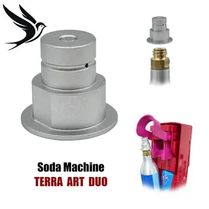 Soda Water Machine Adapter Compatible with Various Models, High-Quality Replacement Part for Home Soda Makers, Easy Installation & Use