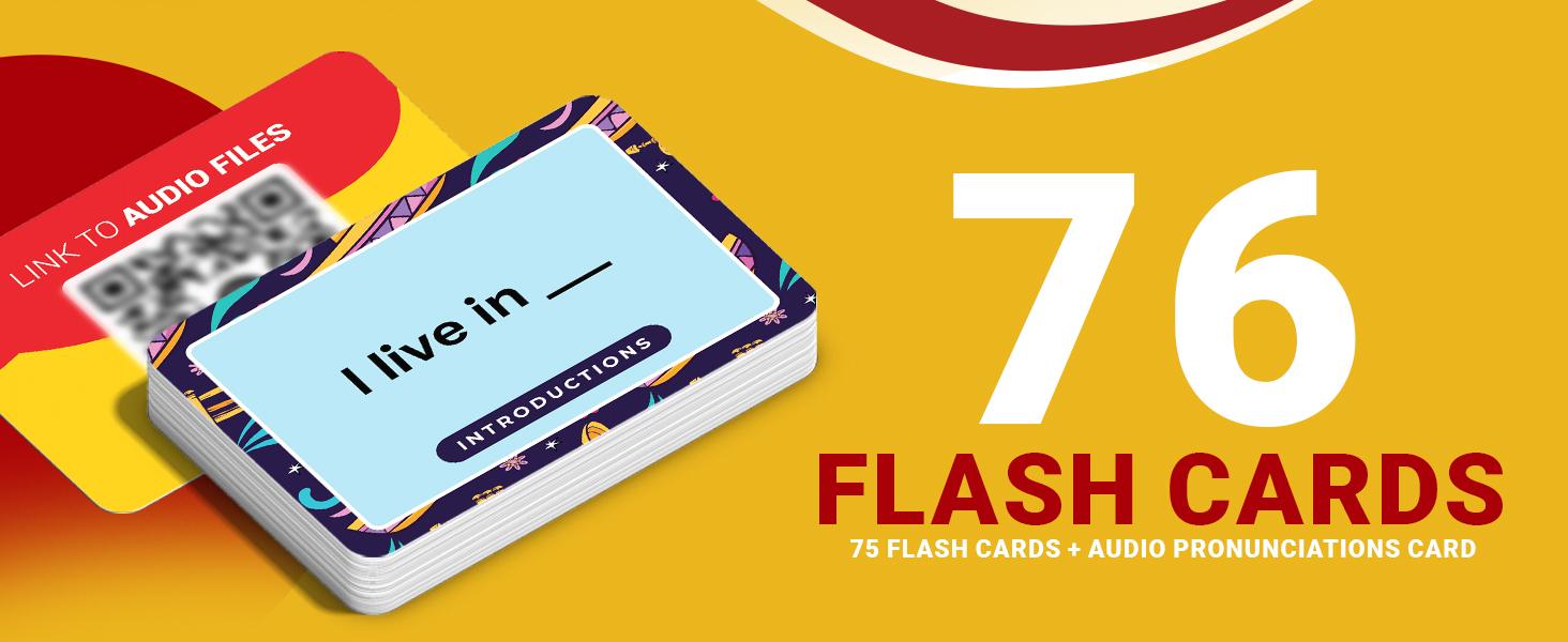 Mother's Day Spanish Conversational Phrases Flash Cards – 75 Everyday Sayings with IPA & Audio – Language Learning Tool for Beginners, Students & Travelers