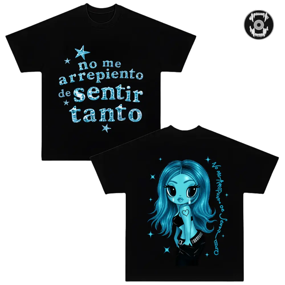 La Bichota Latin Queen T-Shirt, No Me Arrepiento De Sentir Tanto New Album Tee, Premium Cotton Graphic Shirt, Latin Pop Music Merch, Concert Tour Shirt, Festival Summer Top, Unisex Streetwear, Gift for Latin Music Fans
