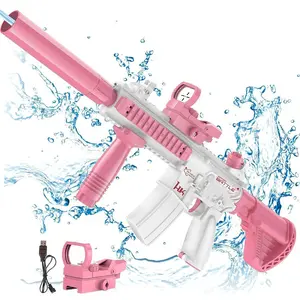 Electric automatic toy Water Gun play Battery Powered With External Water Bottle Attachment  Perfect For Kids & Adults Outdoor Fun