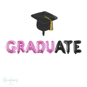 GraduATE Balloon Banner