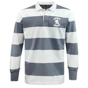 Loyola Rugby Classic Long Sleeve Hooped Rugby Jersey