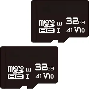 XV11 32GB (2 Pack) MicroSD Flash Memory Card,  SDHC Card, A1, UHS-I, U1, V10, Class 10 Compatible, Read Speed Up to 90 MB/s, SD Adapter Included